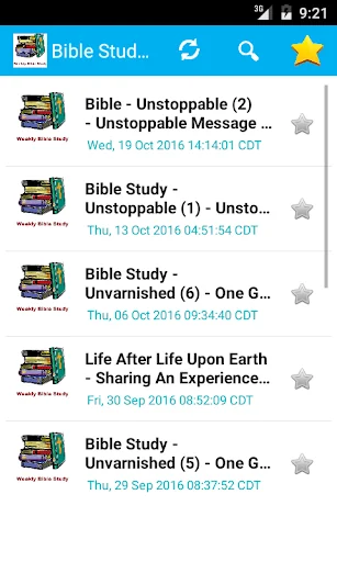 Weekend Bible Study- Weekly