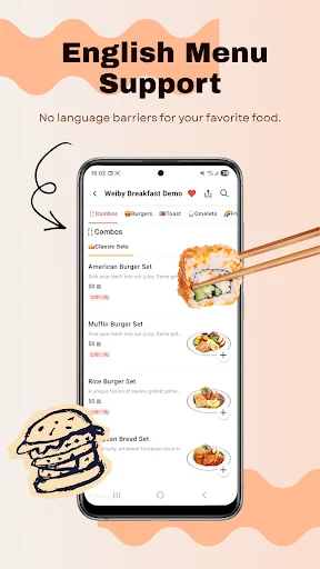 Weiby iding: Order Food Ahead screenshot 2