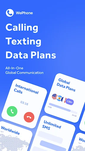 WePhone: WiFi Phone Call &Text