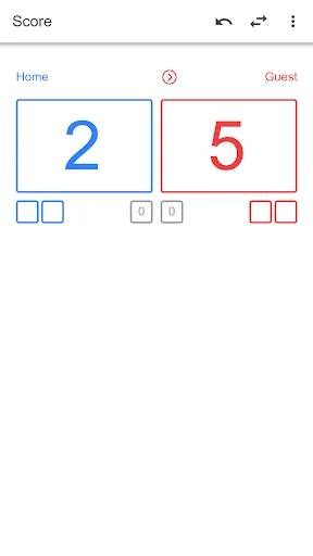 Volleyball Score Simple