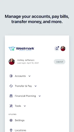 Westmark Credit Union Mobile screenshot 4
