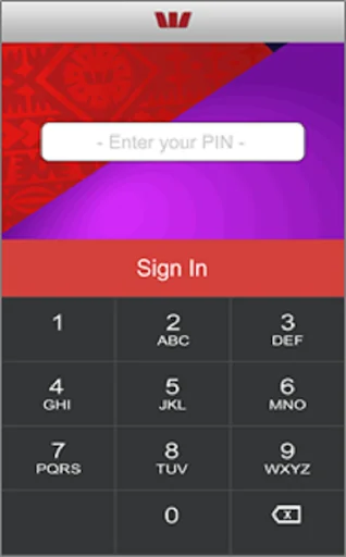 Westpac Fiji Mobile Banking screenshot 1