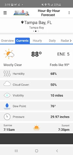Max Defender 8 Weather App screenshot 3