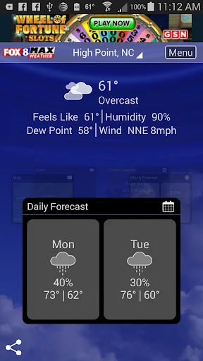 Fox8 Max Weather screenshot 1