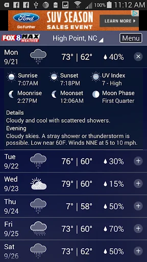 Fox8 Max Weather screenshot 2