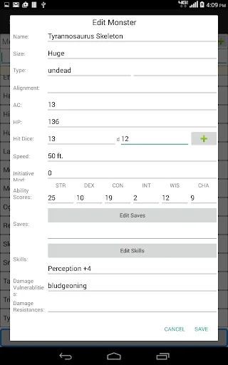 Fifth Edition DM Tools screenshot 4