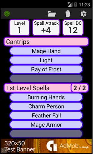 Fifth Edition Character Sheet screenshot 4