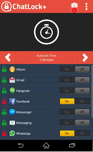 Messenger and Chat Lock screenshot 2