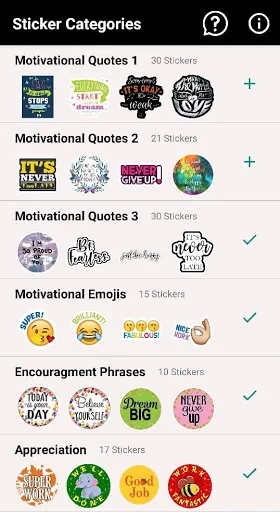 Motivational Stickers
