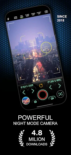 Night Mode Camera Photo Video screenshot 1