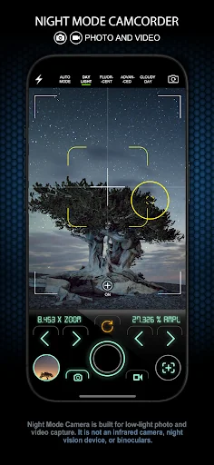 Night Mode Camera Photo Video screenshot 3