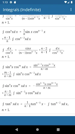 Math Formulas screenshot 4