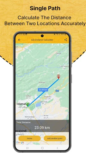 eZy Distance Calculator screenshot 2