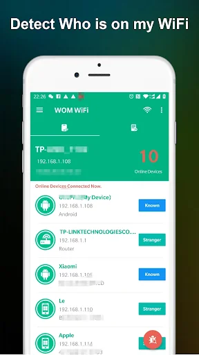 Who is on my WiFi - WiFi Scan