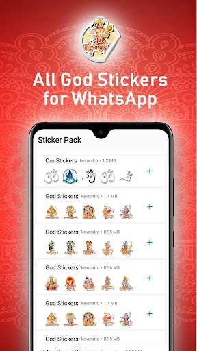 God Stickers For whatsapp screenshot 3