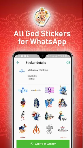 God Stickers For whatsapp screenshot 4
