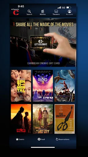 Caribbean Cinemas screenshot 2