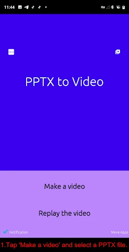 PPTX to Video screenshot 1
