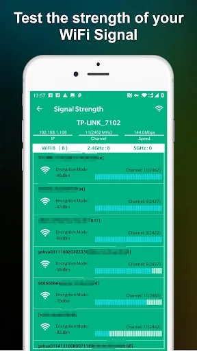 WiFi Signal Strength Meter screenshot 2