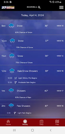 WIFR Weather screenshot 2