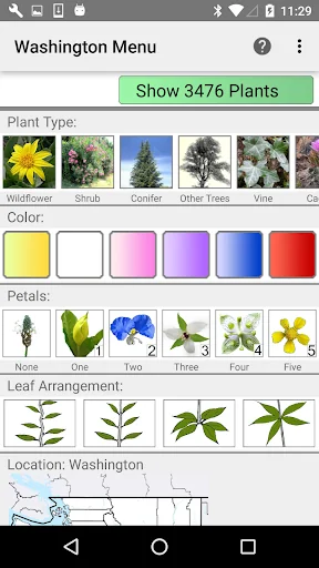 Washington Wildflower Search