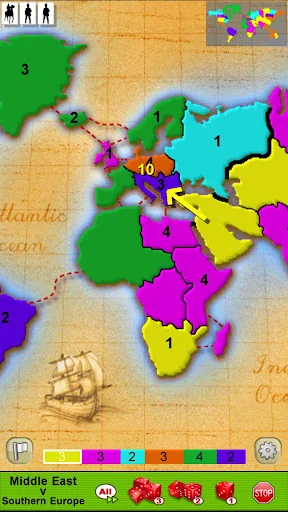 Conquest (super fast risk)