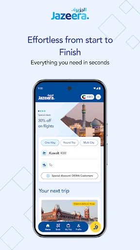 Jazeera Airways screenshot 2