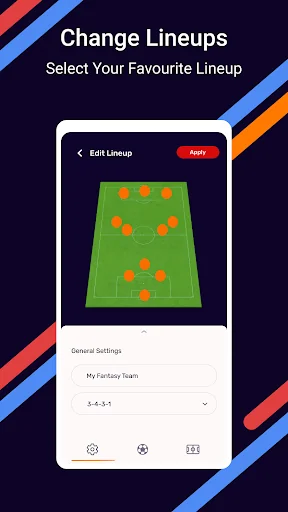 forma lineup - create fantasy  screenshot 3