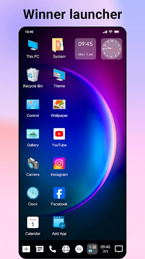 Winner Launcher for Windows UE