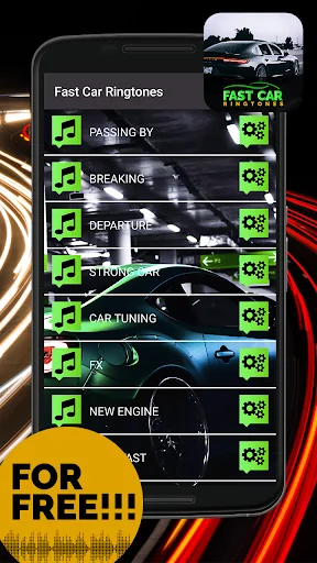Fast Car Ringtones & Sounds