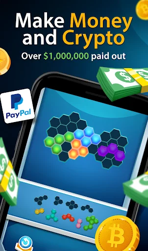 Hexa Glow - Make Money screenshot 1