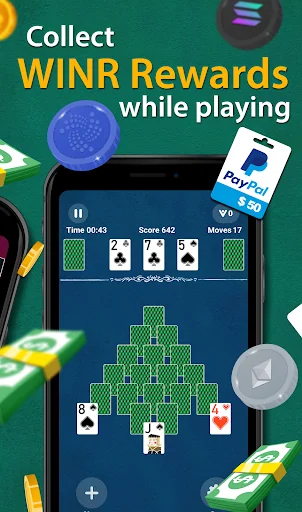 Pyramid Solitaire - Make Money screenshot 2