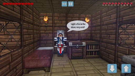 Winter Craft - Block Craft screenshot 2