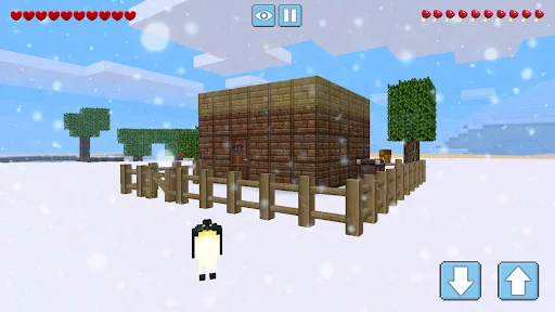 Winter Craft - Block Craft screenshot 3