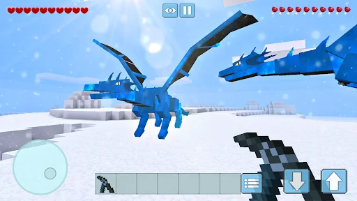 Winter Craft - Block Craft screenshot 4