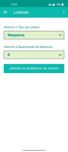 Sorte Fácil: Números Loteria