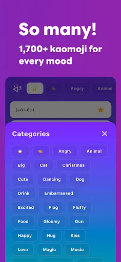Kaomoji – Kawaii Emoji App screenshot 2