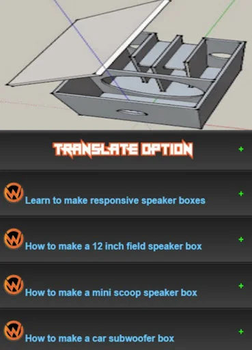 Learn to make speaker boxes