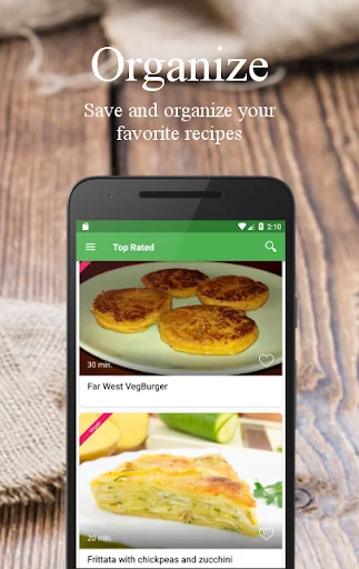 Vegetarian and vegan recipes screenshot 4