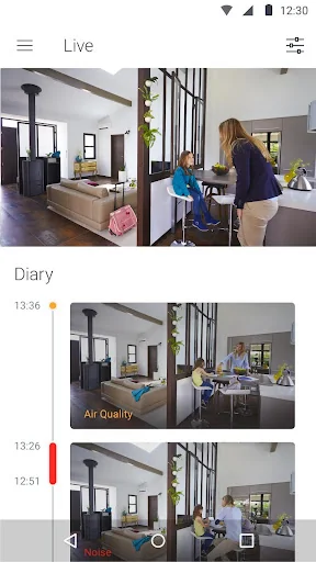 Withings Home - Video & Air Qu screenshot 1