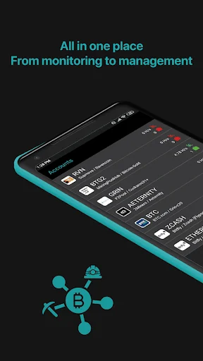 Mining pool monitor: Miner Box