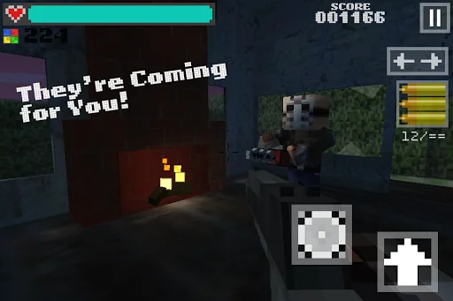 Block Gun 3D: Haunted Hollow screenshot 2