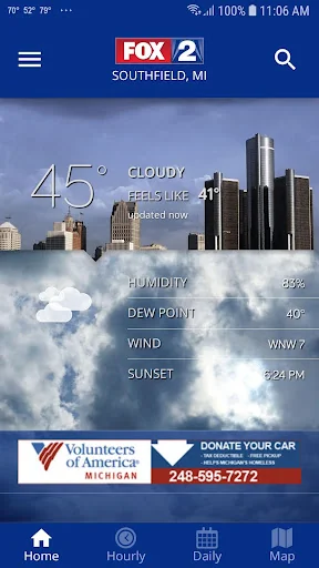 FOX 2 Detroit: Weather & Radar screenshot 1