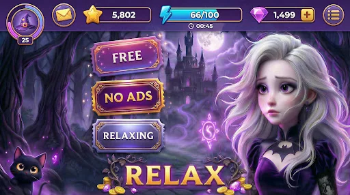 Merge Witches: Magic Puzzle screenshot 1