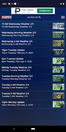 WJTV Weather screenshot 4
