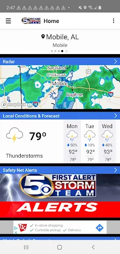WKRG Weather screenshot 1