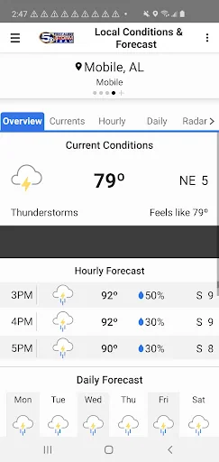 WKRG Weather screenshot 2