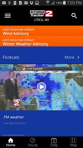 WKTV StormTracker 2 Weather screenshot 1