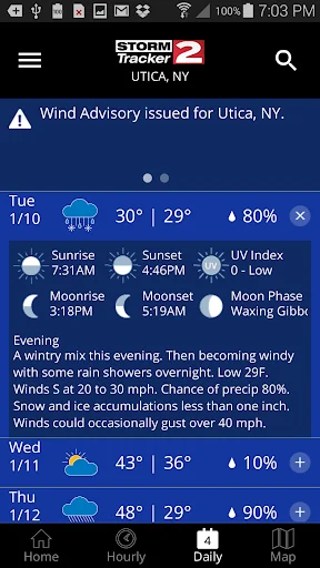 WKTV StormTracker 2 Weather screenshot 4