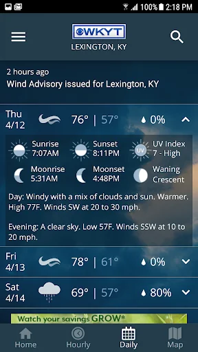 WKYT FirstAlert Weather screenshot 4